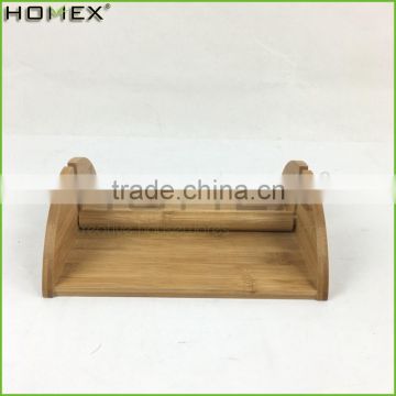 Table Bamboo Napkin Holder Napkin Caddy Homex BSCI/Factory