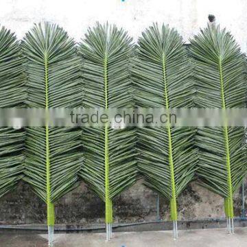 Wholesale High Quality Plastic Artificial Palm Tree Leaves