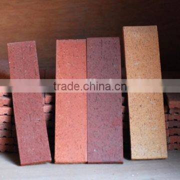 China building material house multicolor standard size of wall brick