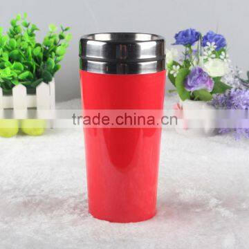 Promotional Red Stainless Steel Travel Mug photo-2