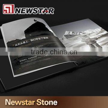 NewStar marble catalogue printing in China