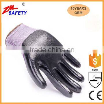 18 G Oil Resistant Mechanic and Black Nitrile Gloves photo-2