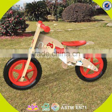 2017 Wholesale Best Design Balance Wooden Children Bicycle W16C176 photo-4