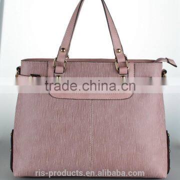 2017 trend customzied designs light pink lady handbag