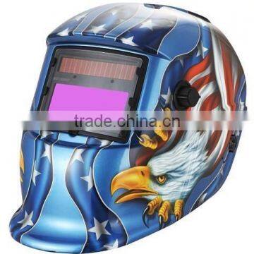 High quality Solar welding helmet(bule color )