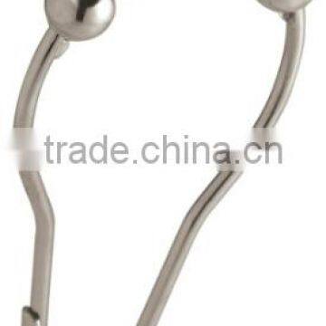 hot in amazon SS 304 steel shower curtain hooks