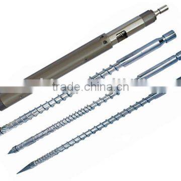 single screw and barrel for injection moulding machine,single screw and barrel for cable