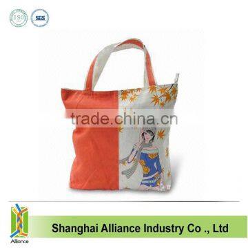 OEM ECO Friendly Organic Cotton Standard Size Cotton Tote Bag photo-2