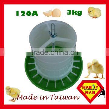 Poultry With Cover Aluminum Plastic Gear Box Feeder With Cover photo-6