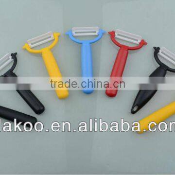 7pcs Colorful PP Handle Zirconia Ceramic Peeler