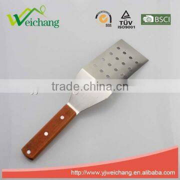 WCTS802 Kitchen Stainless Steel Blade Wooden Grip Baking Cake Pie Pizza Shovel Spatula photo-2