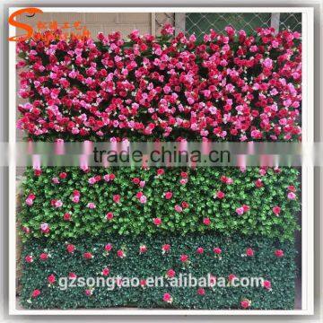 2017 Fake Flower Cheap Price Artificial Flower Wall for Wedding Decoration photo-2