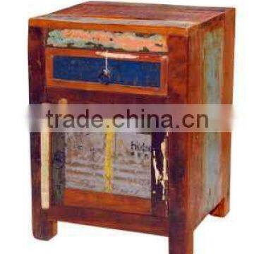 Wooden Bed Side Cabinet