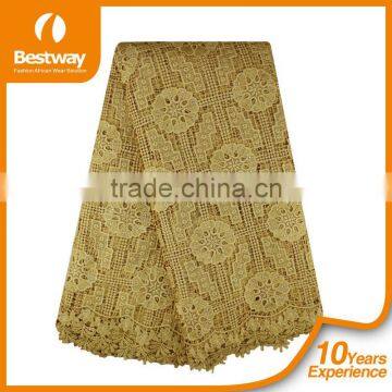 Bestwaytex Quality Warranty Royal Blue Cord Lace Fabrics African Fabeics Guipure Lace 5 Yard CP0063 photo-4