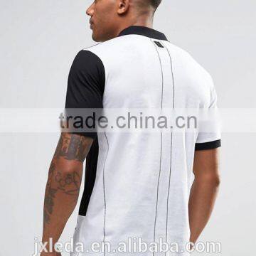 Bulk OEM New Designs Cut & Sew Men Polo T-shirt Manufacturer in China photo-2