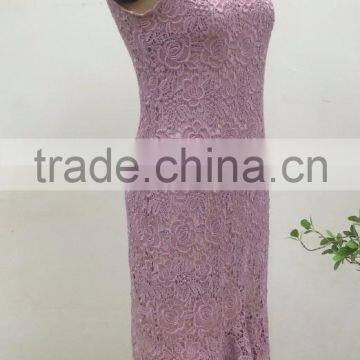 Latest Fashion Ladies Crochet Popular Slim Evening Party Dress photo-2