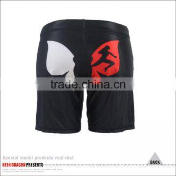 Custom Desgin Rubber Print Wholesale Blank Jogger Lycra Fight Pants photo-3