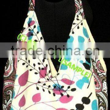 COTTON CANVAS HANDBAGS