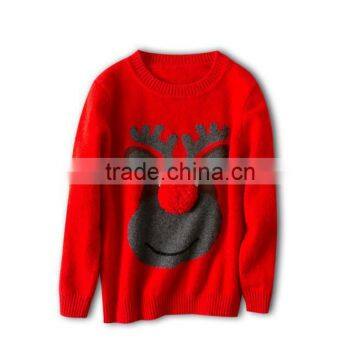 Custom Made Children Knitwear For Christmas Kid Sweater In Stock Wholesale Clothings photo-4