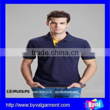 2014 New Style High Quality Custom Fit Man Blank Polo Shirt for Wholesale photo-5