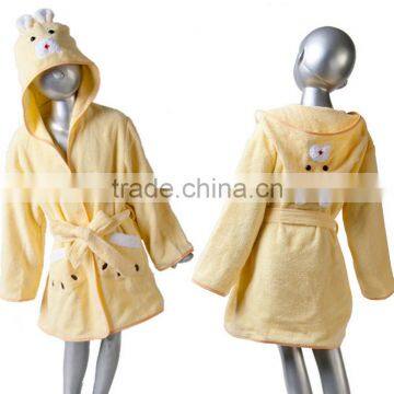 customize fancy robe, 100%cotton children dress