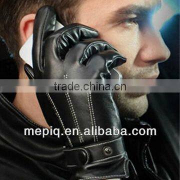 new fashion design men leather gloves wholesale