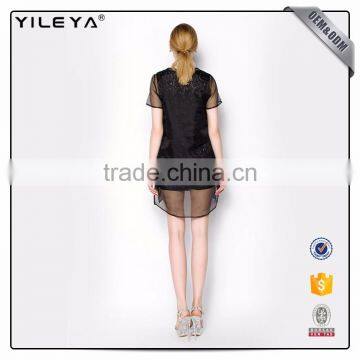 Customizable Colorful Pattern Homecoming Dresses Short photo-3