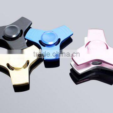 Spot New Decompression Clover Finger Spiral Metal Finger Gyro Aluminum Finger Gyro photo-3