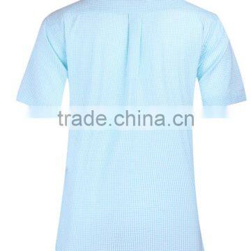 2017 Latest Design Seersucker Men's Short Sleeve Shirt photo-3