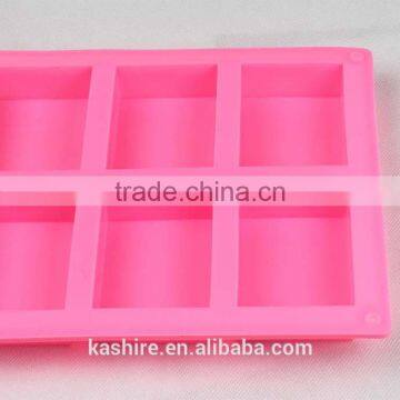 Wholesale High Quantity Eco-friendly Oblong Shape Silicone Chocolate Mould,soap Mold,diy Cake Mould photo-2