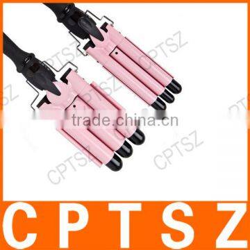 Hot Styler Three Tube Hair Curler With TUV--SUD CE-EMC ROHS Certificate (110v--240v ) photo-4