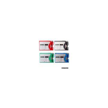 Name Card Case Calculator with Pen