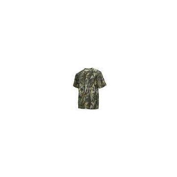 100% Poly Hunting Camo Clothing, Hunting Camo Long Sleeve Camouflage T-Shirt With Wicking Function