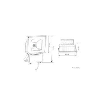LED Flood Light 70W High Power COB Led AC Circuit Stage Hotel Home Lamp photo-2