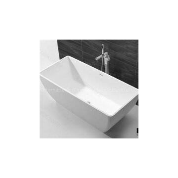 Pure White Cheap Freestanding Bathtub Solid Surface,portable Bathtub Jet Spa