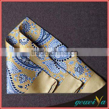 Silk Flower Cashew Printed Handkerchief