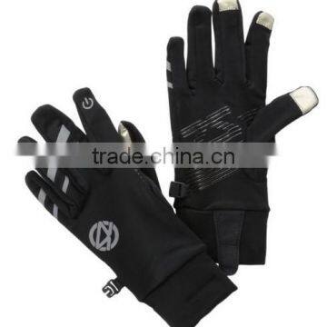 Wholesale Acrylic Cheap Custom Knit Touch Screen Gloves photo-3