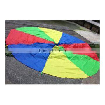 nylon new Rainbow parachute kids playing parachute