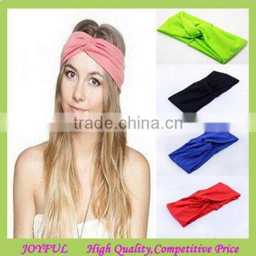 Women turban twist headband yoga headband