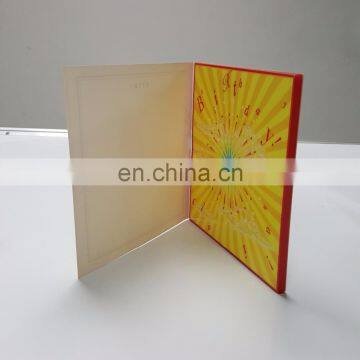 Wholesale custom handmade decorate paper happy birthday greeting card for gift