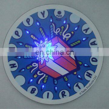 table tennis logo led lighting badge supply