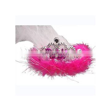 HEN-0047 wholesale Bride To Be Badge Hen Night Party plastic tiara crown