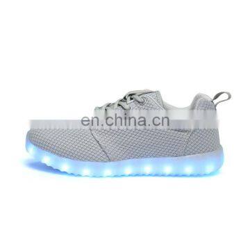 Hot new USB Charge Light up Luminous Mesh shoes Summer Men Women Sportswear Casual shoes LED Shoes sneakers