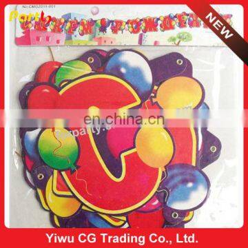 CG-PBA015 Cheap letter banner birthday banner