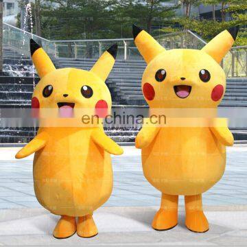 Pikachu adult soft mascot pokemon costume