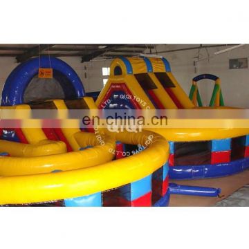 high quality outdoor/ Module Challenge inflatable obstacle/ obstacle course for sale