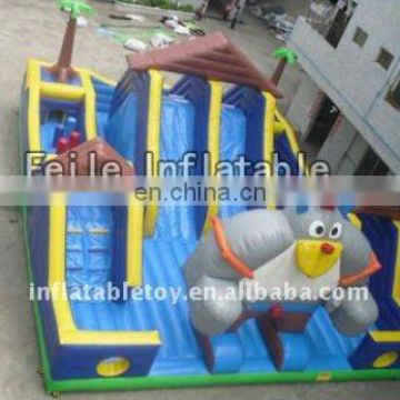 inflatable huge PVC slide for water park