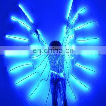 Led Dance Costume RGB Colorful Led Belly Dance Wings photo-5