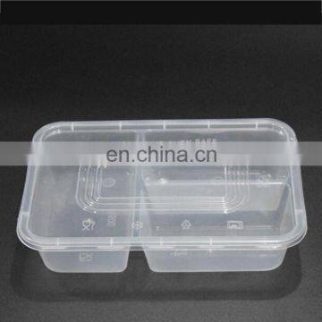 Plastic Sushi Tray/plastic Sushi Box/PP Sushi Box 3 Compartments Plastic pp Storage Box photo-4