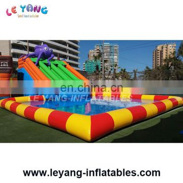 Octopus water Amusement Park Playground/ kids water park / water slide for rental